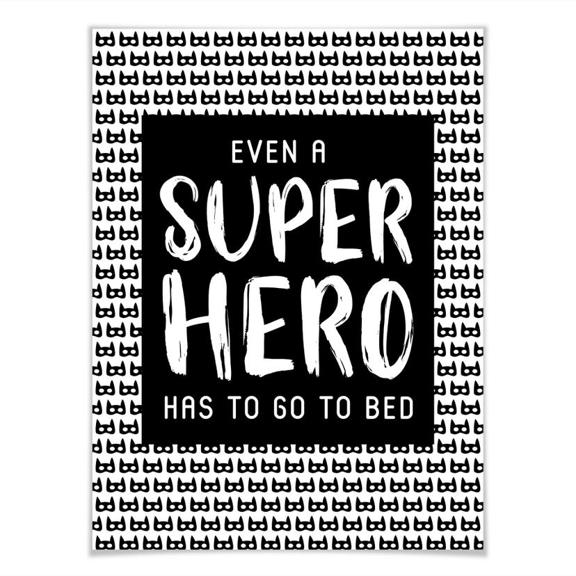 Poster - Even a super hero