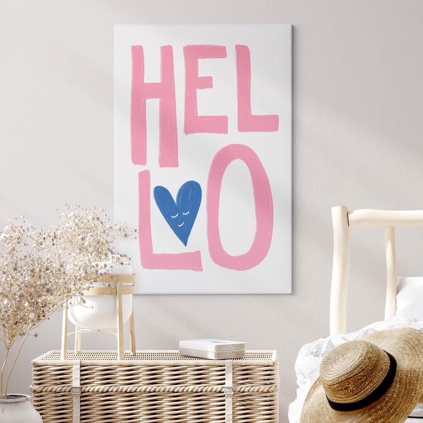 Stampa su tela Fritsch - Hello