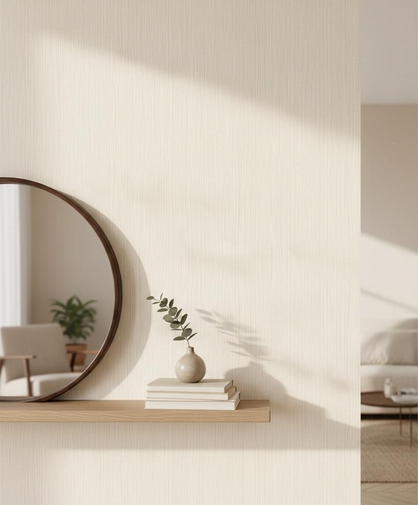 Papier peint intissé structure Moderne, classique, shabby chic en beige