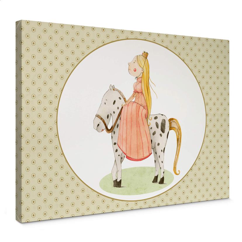 Tableau sur toile Loske - Princesse
