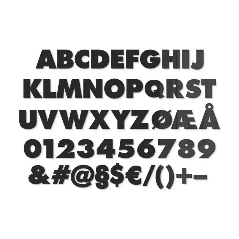 Lettere in acrilico  Futura