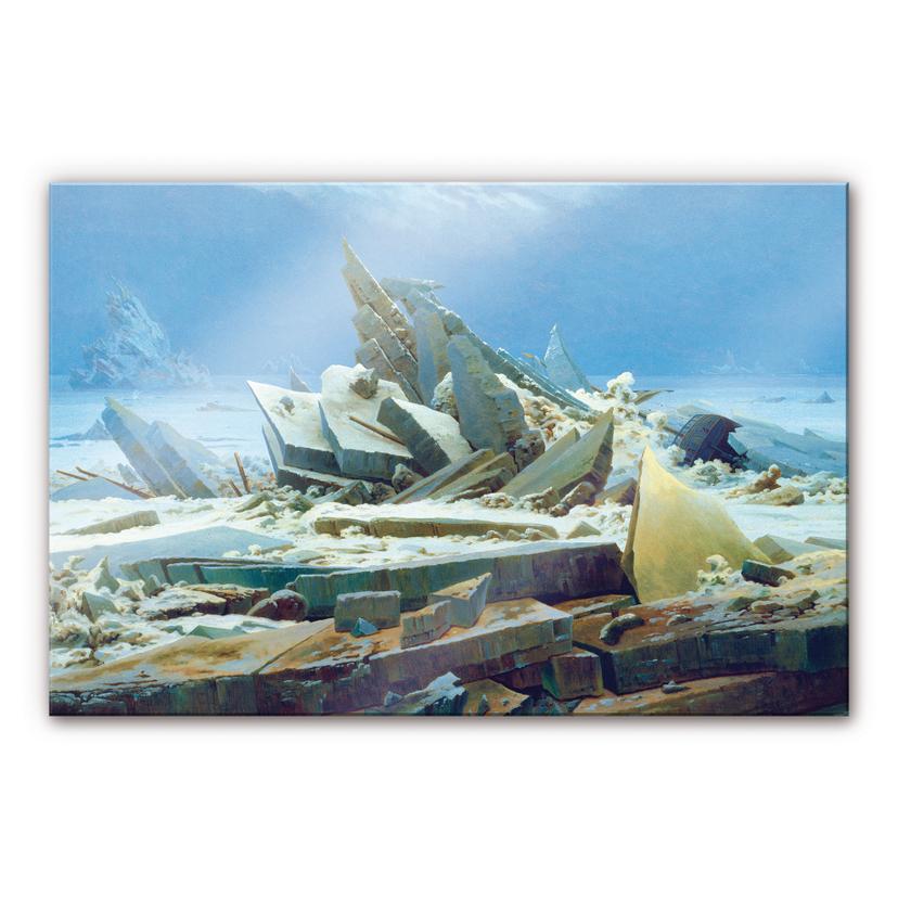 Akrylbillede Friedrich - Det Arktiske Ocean