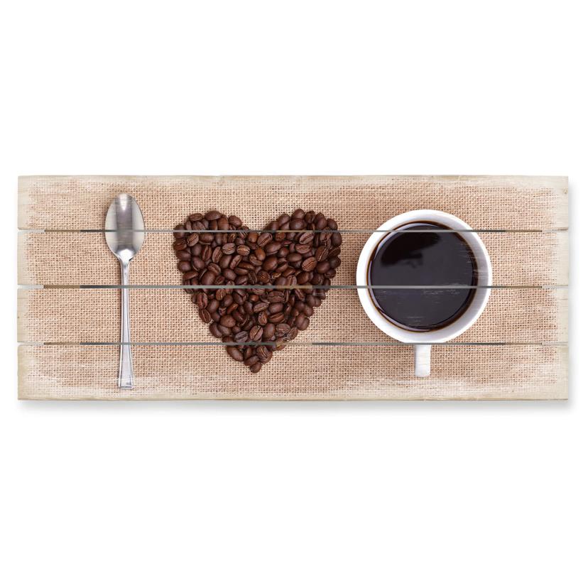 Hout I love Coffee - Panorama