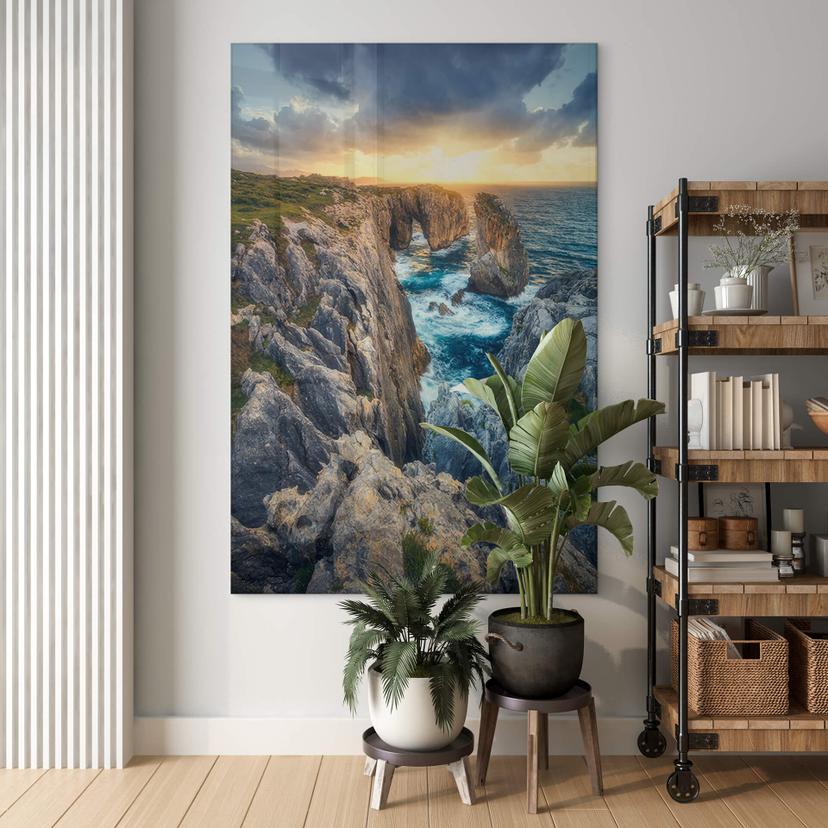 Tableau sur verre acrylique Wiemer - Punta Peña Flecha