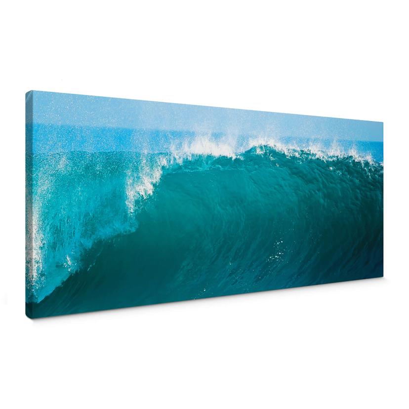 Tableau sur toile La vague parfaite - Panorama