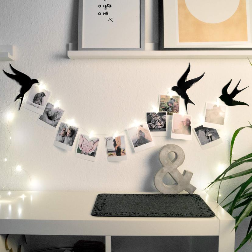 Decoro acrilico - Uccelini (3 pezzi)