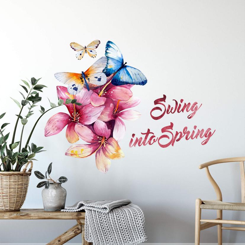 Wallsticker Kristina Kvilis - Forår 03