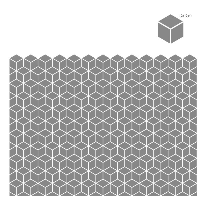 Pellicola vetro - Cubi