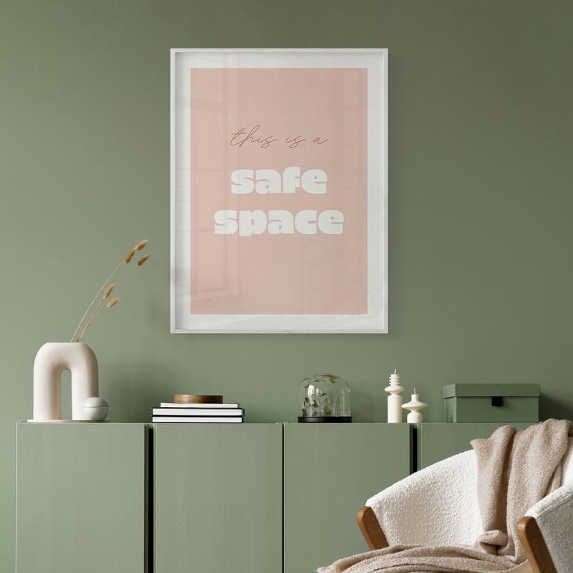 Poster This is a safe space
