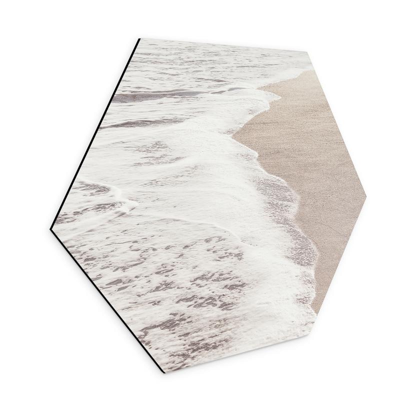 Hexagon Dibond Lyden af havet - 1X Studio