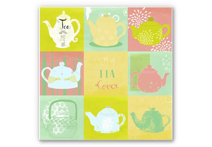 Wandbild Loske - Tea Time