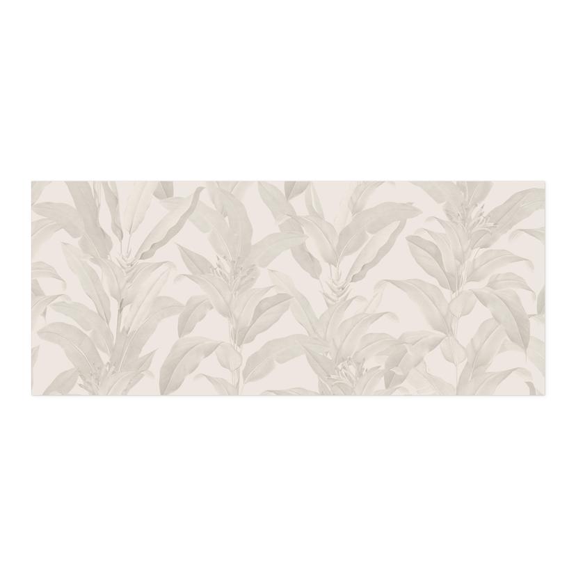 Rivestimento cucina autoadesivo Urban Jungle foglie tropicali crema - Bloomery Decor