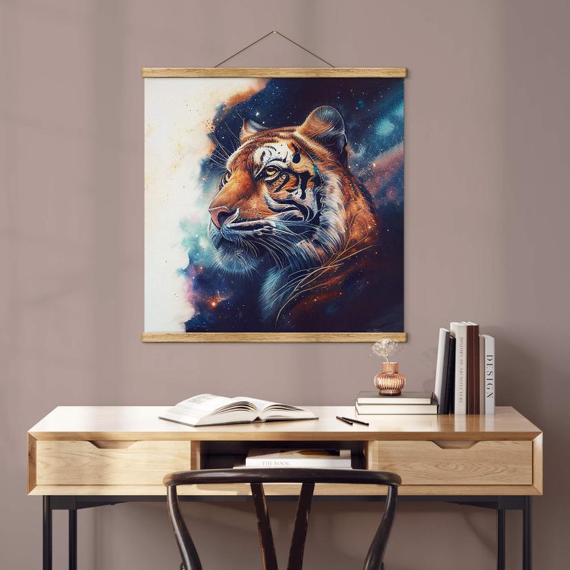 Poster tessile Heine - Starry Tiger