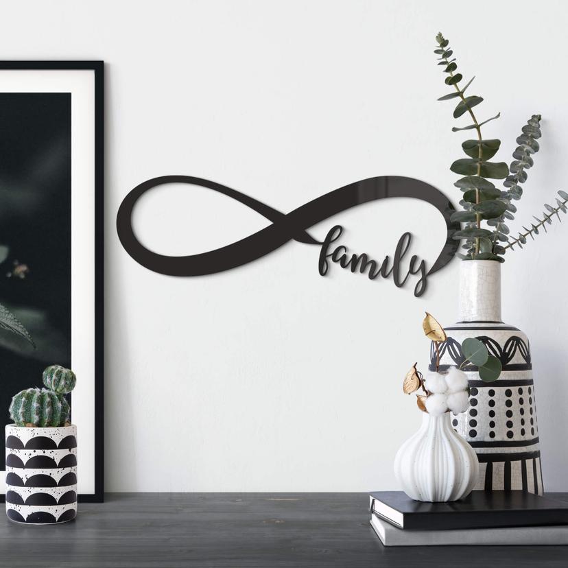 Letras acrílicas - Familia Infinita