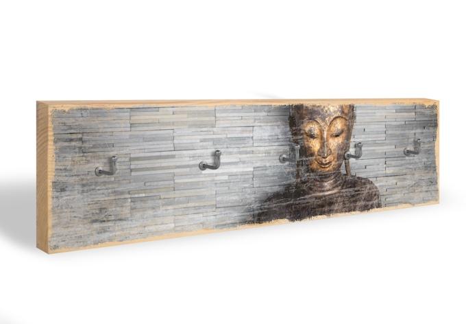 Sleutelbord Thailand Boeddha + 5 Haken