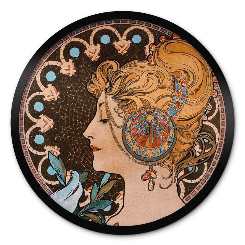 Plakat Mucha - the Feather
