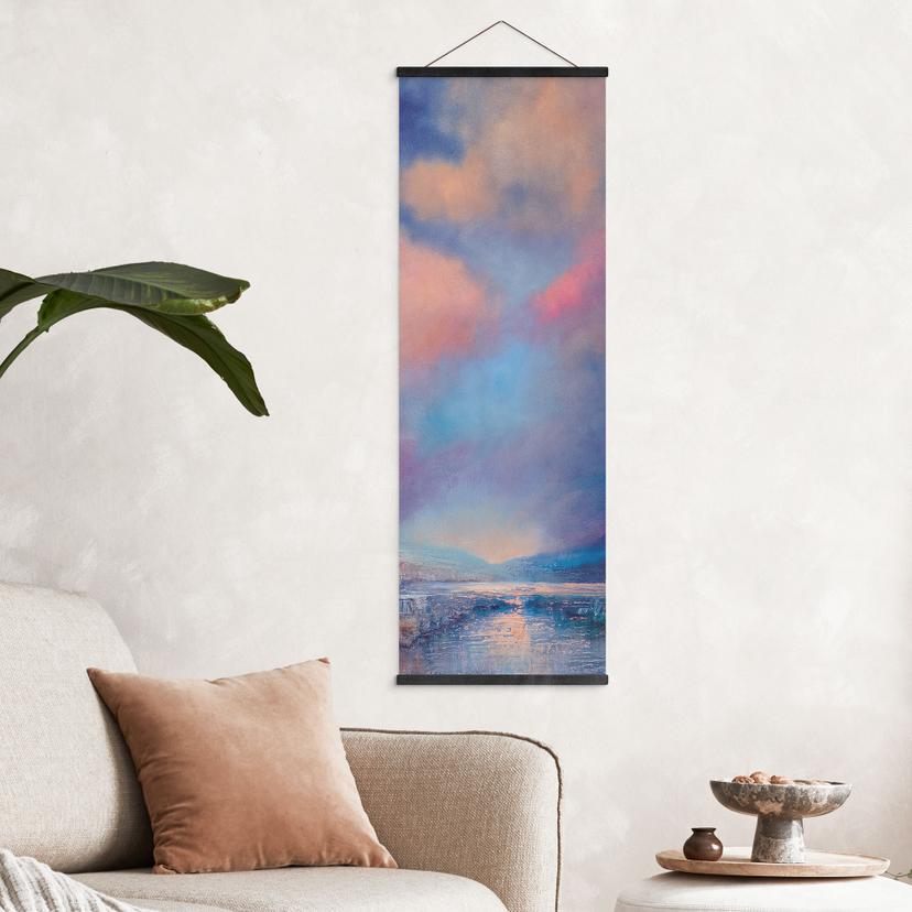 Poster tessile Paesaggio ghiacciato - Schmucker
