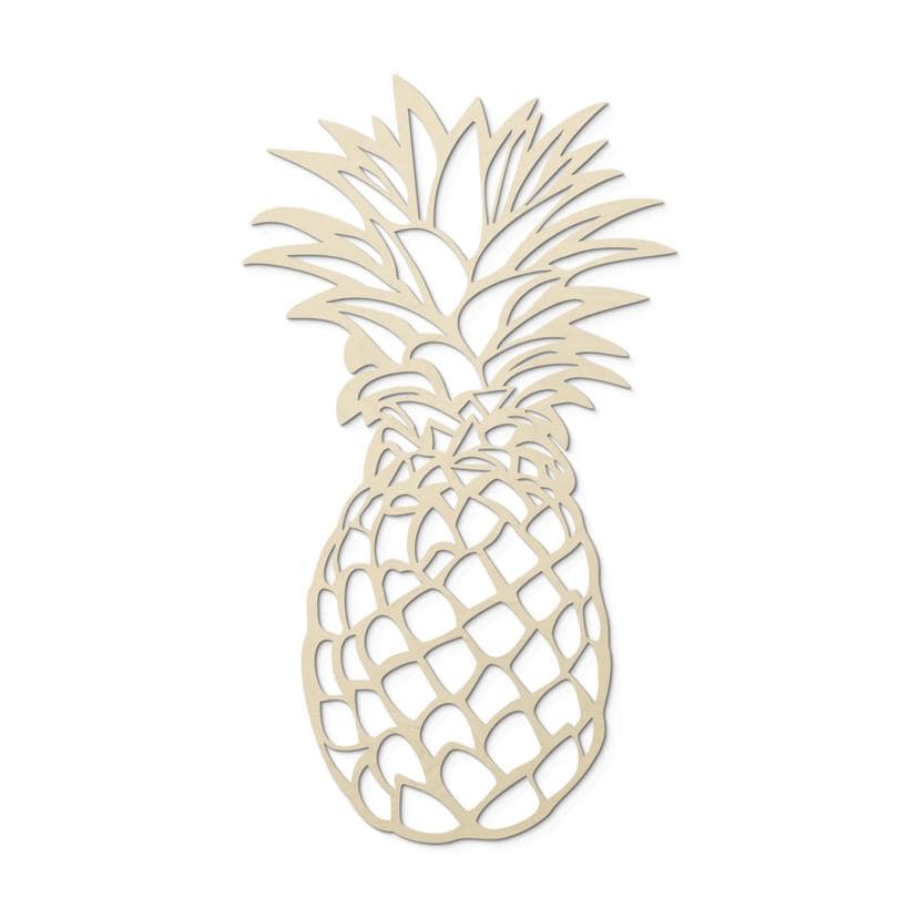 Decorazione in legno - Ananas