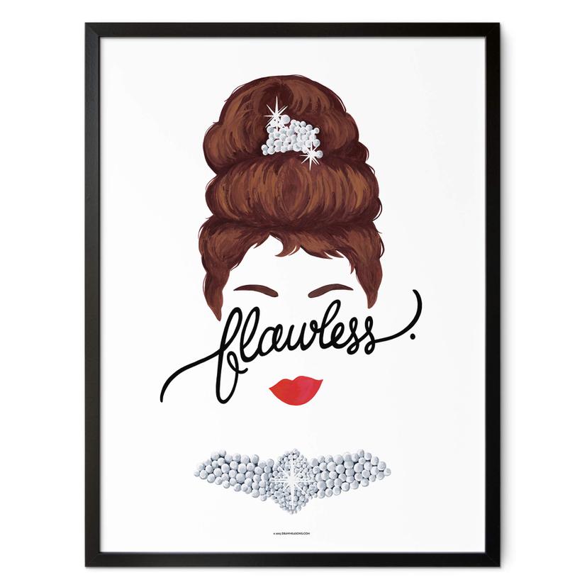 Póster Tohmé - Flawless Audrey