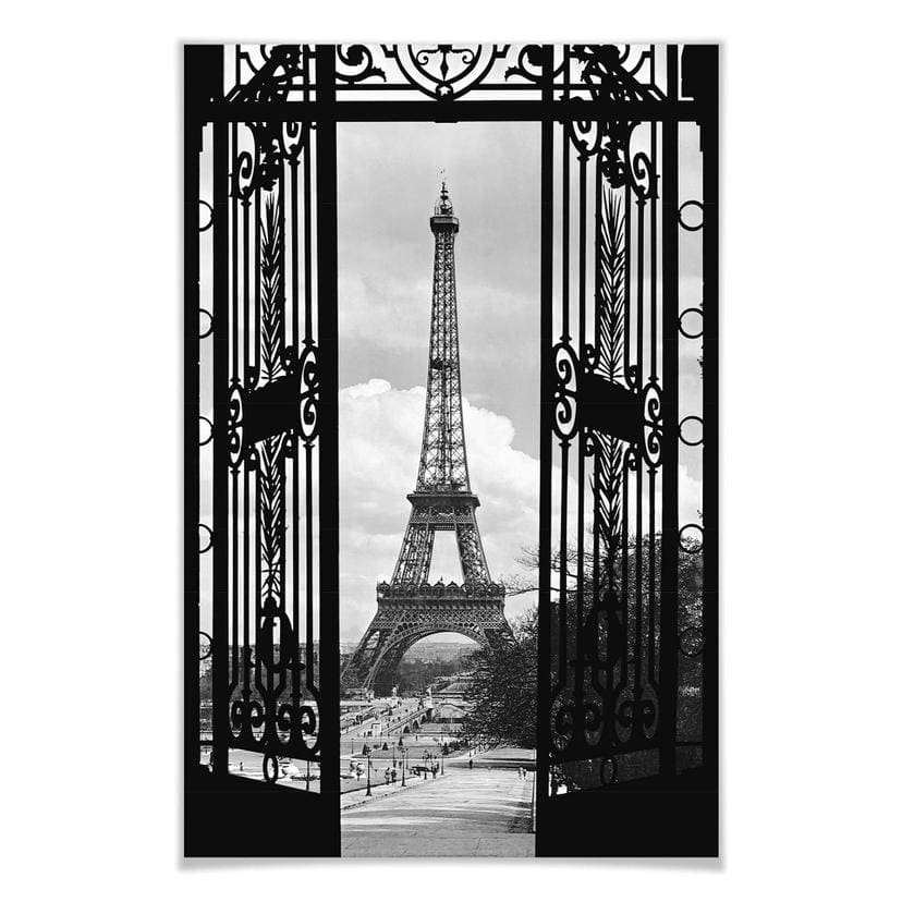 Giant Art® XXL-Poster La Tour Eiffel - 115x175 cm