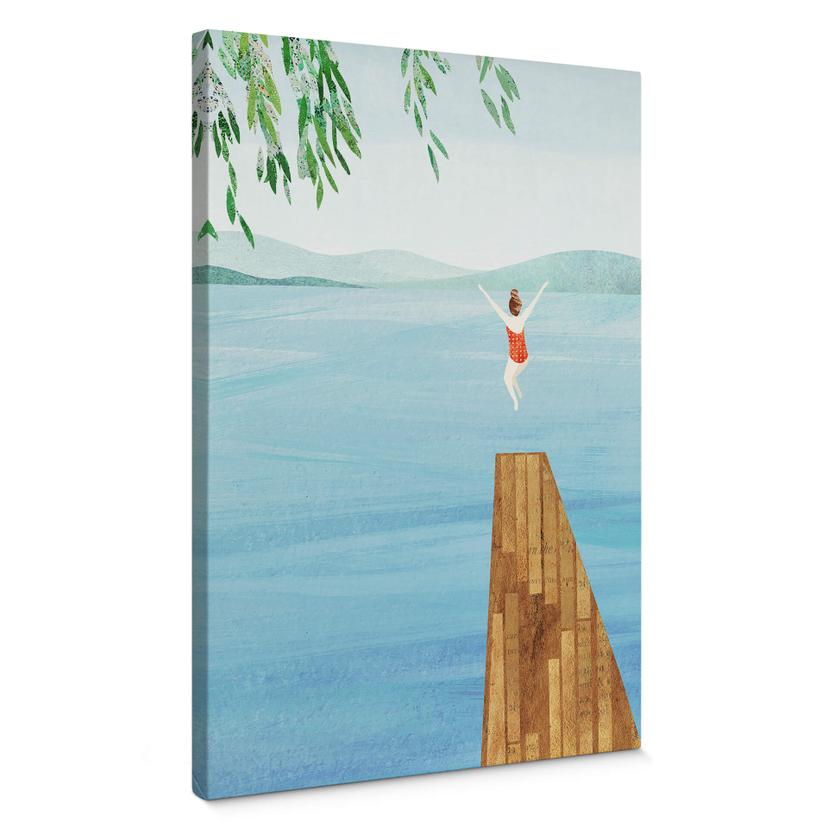 Lienzo Rivers - Wild Swim