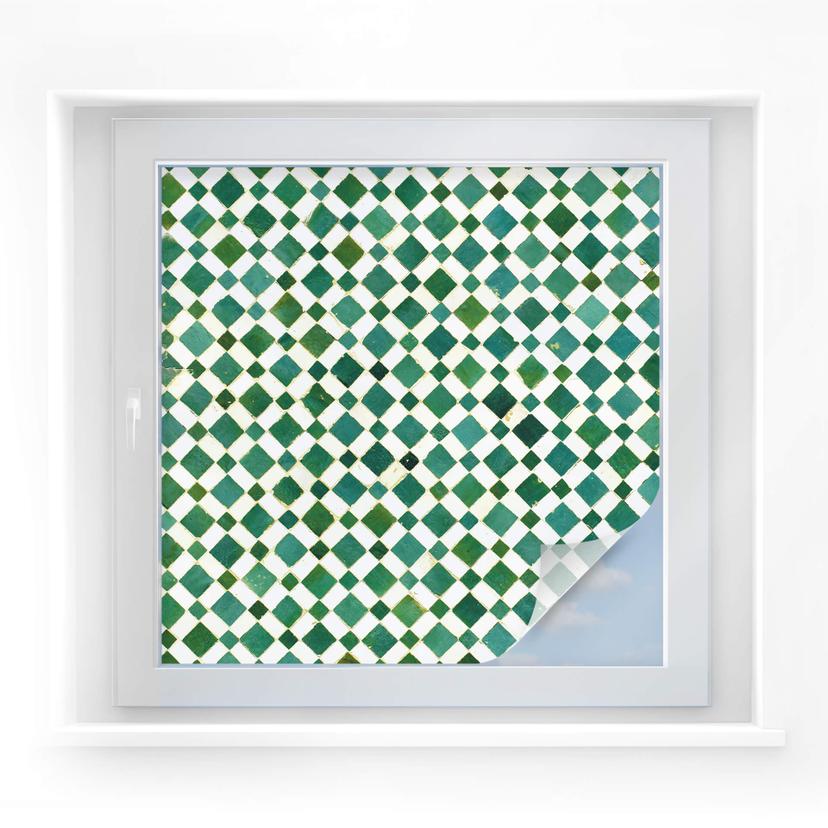 Lámina de privacidad Mosaico 02 - cuadrada