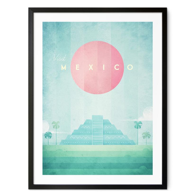 Póster Templo de Kukulcán en Chichén Itzá - Rivers