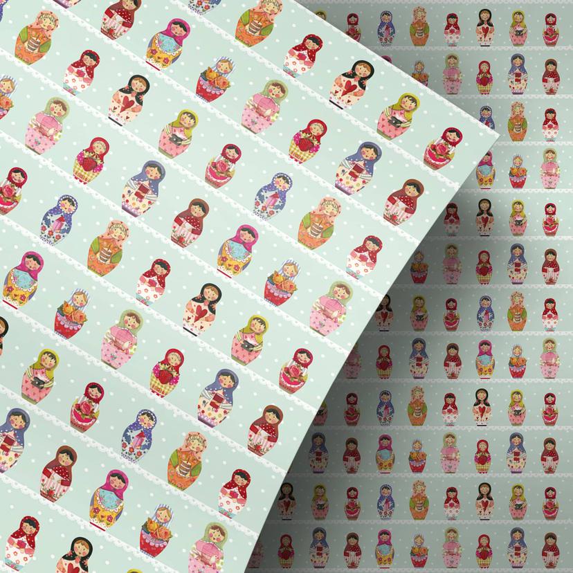 Møbelfolie Leffler - Matryoshka