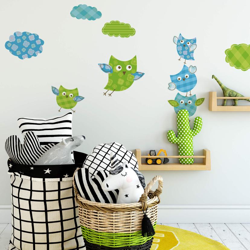 Sticker mural - Set d'animaux rigolos 02