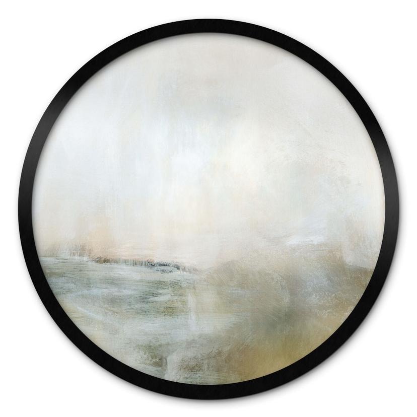 Póster Golden Abstract - Hobday - Redondo