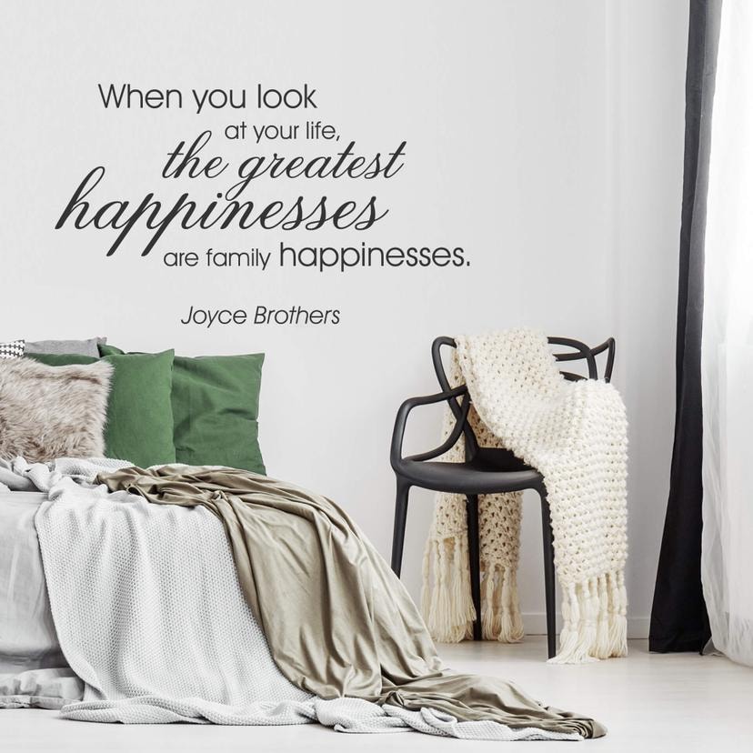 Sticker mural - When you look at your life...