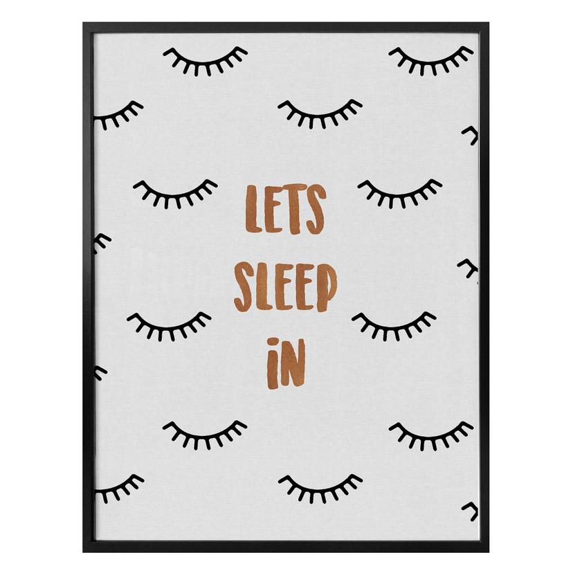 Póster Orara Studio - Vamos a dormir hasta tarde