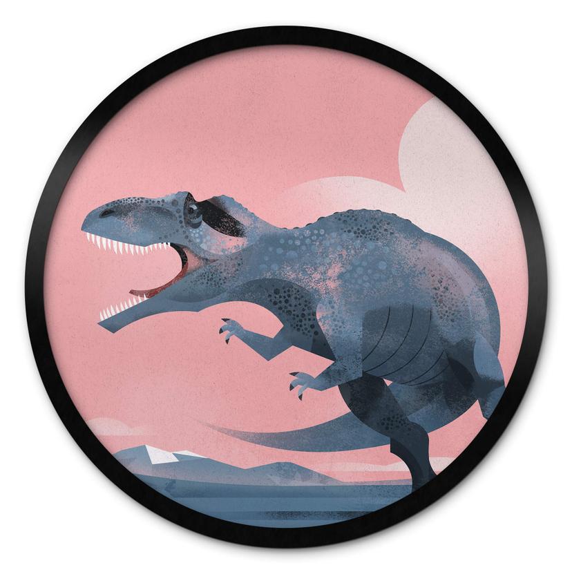 Plakat Braun - Giganotosauraus Dinosaur