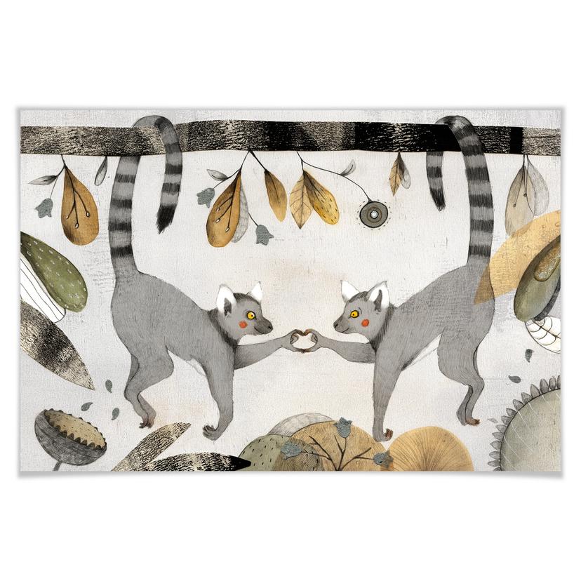 Poster - Loske - Kattas in Love