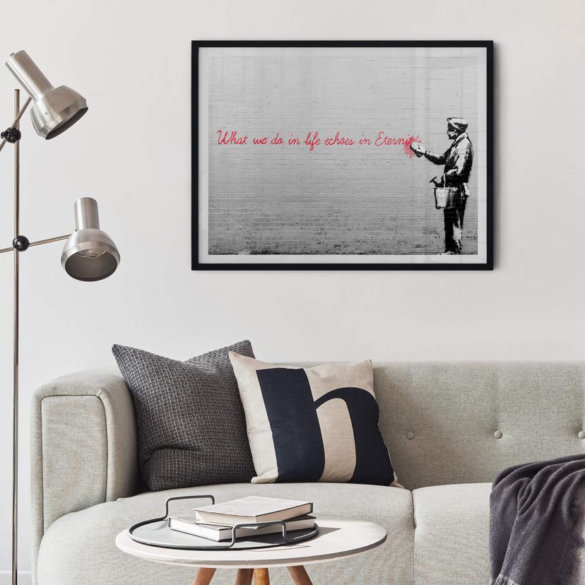 Poster Banksy - Ekon i evigheten