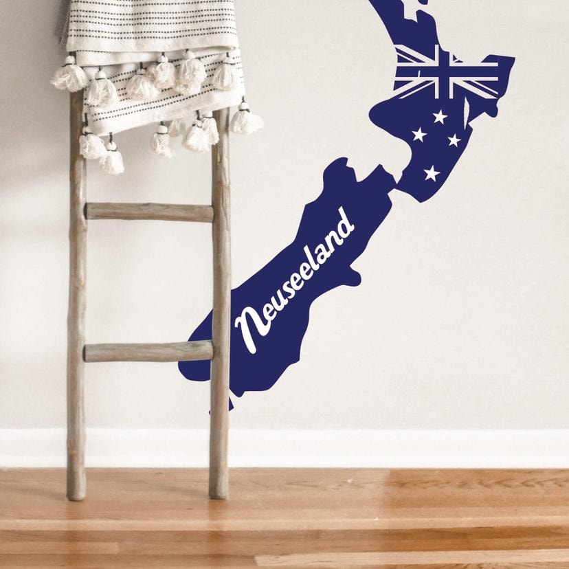 Sticker mural - Nouvelle Zélande