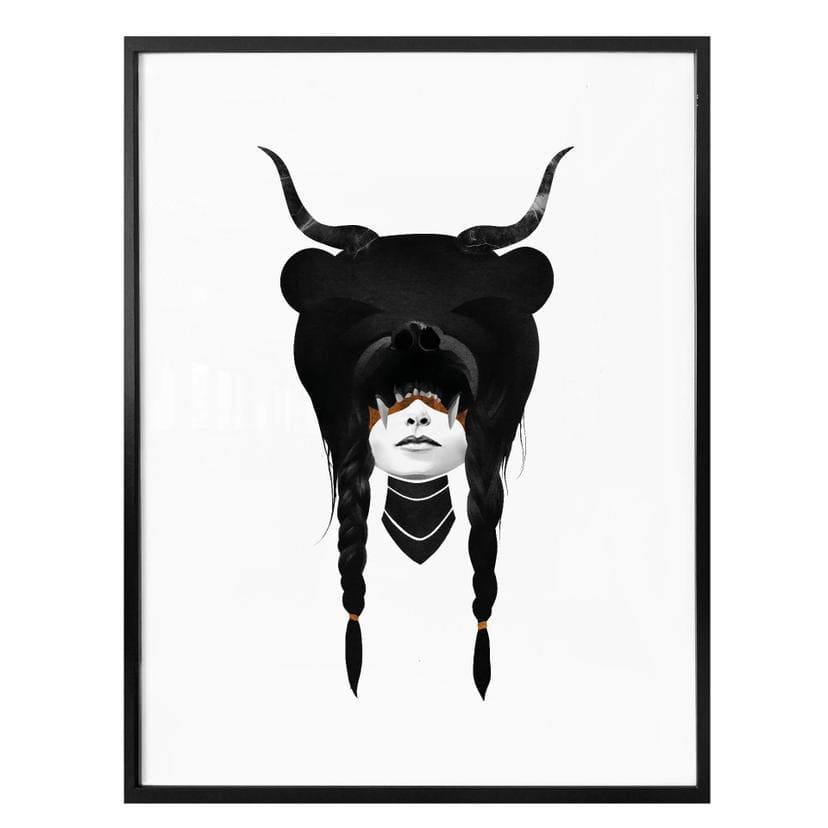 Poster Ireland - Bear Warrior - Guerrière ours