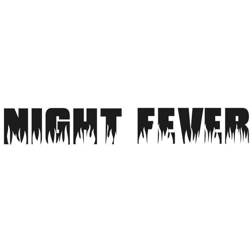 Adesivo murale - Night Fever