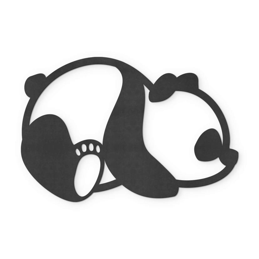 Décoration en bois MDF Panda