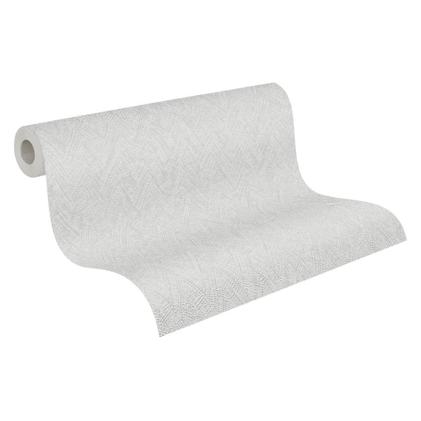 Papel pintado texturado espiga azul gris - Papel pintado no tejido moderno con motivo discreto