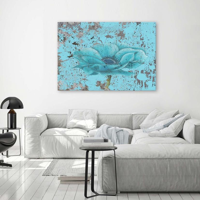 Stampe su tela, Fiori di mare retrò