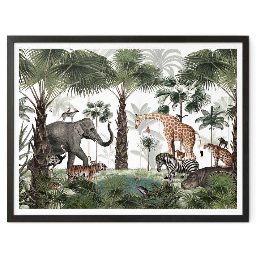 Póster Kikki Belle - El reino de los animales