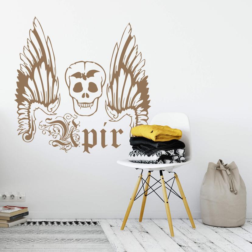Sticker mural - Upir
