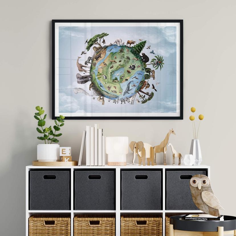 Poster Kikki Belle - Djurens värld