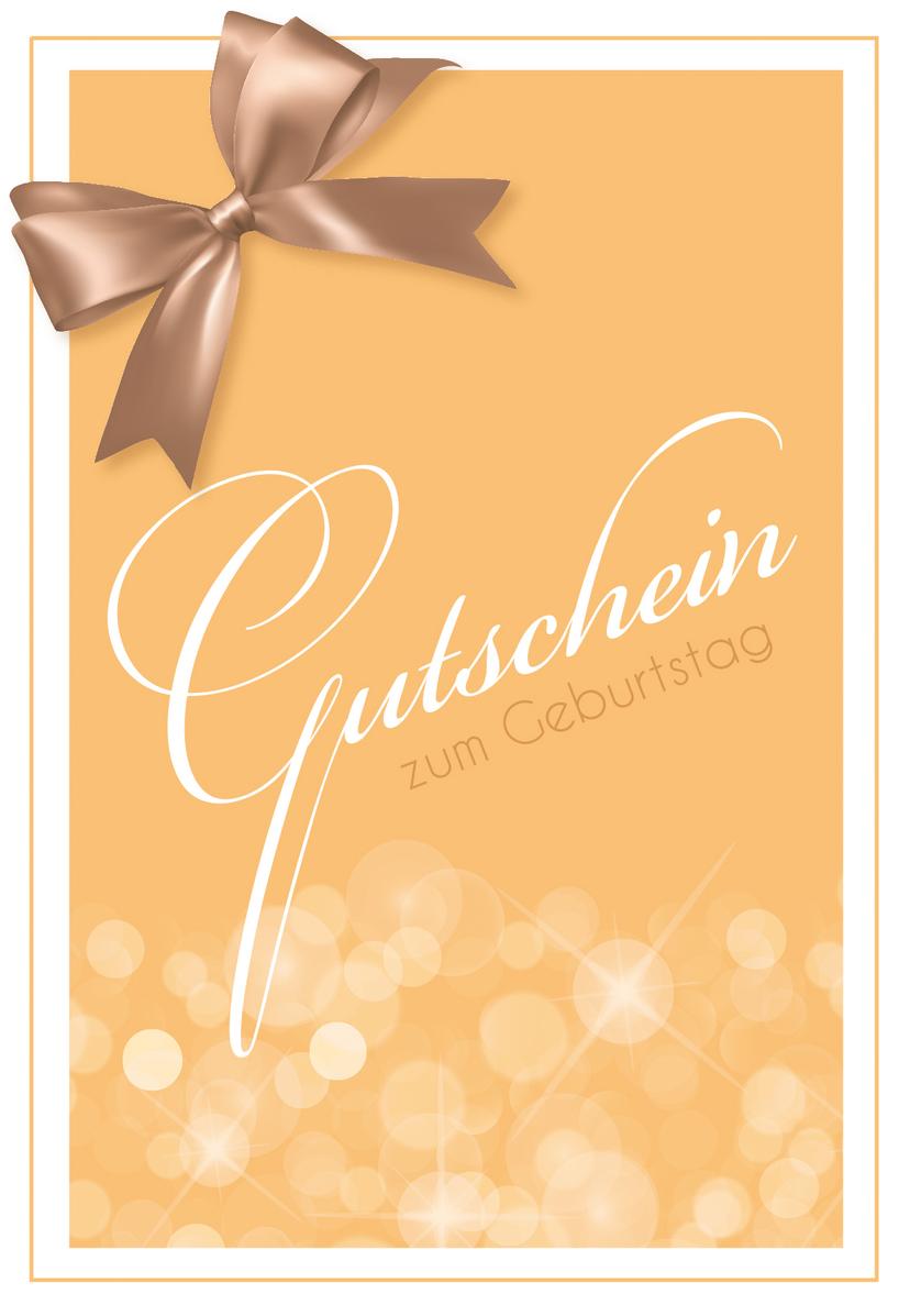 Gutschein Geburtstag