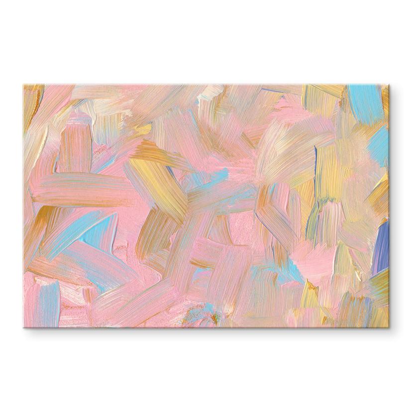Akrylbillede uplusmestudio - Abstrakt i pink