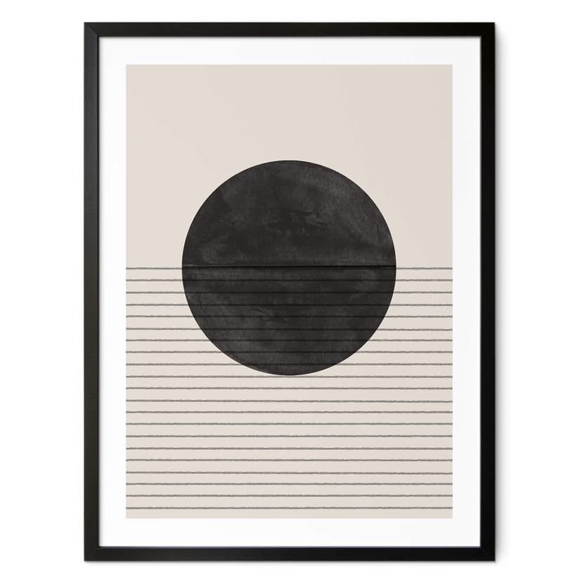 Póster The Miuus Studio - Círculo y líneas