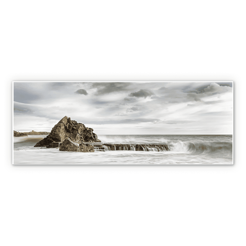 Tableau Forex - Falaises dans la tempête - Panorama