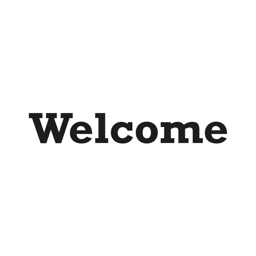 Adesivo murale - Welcome 2