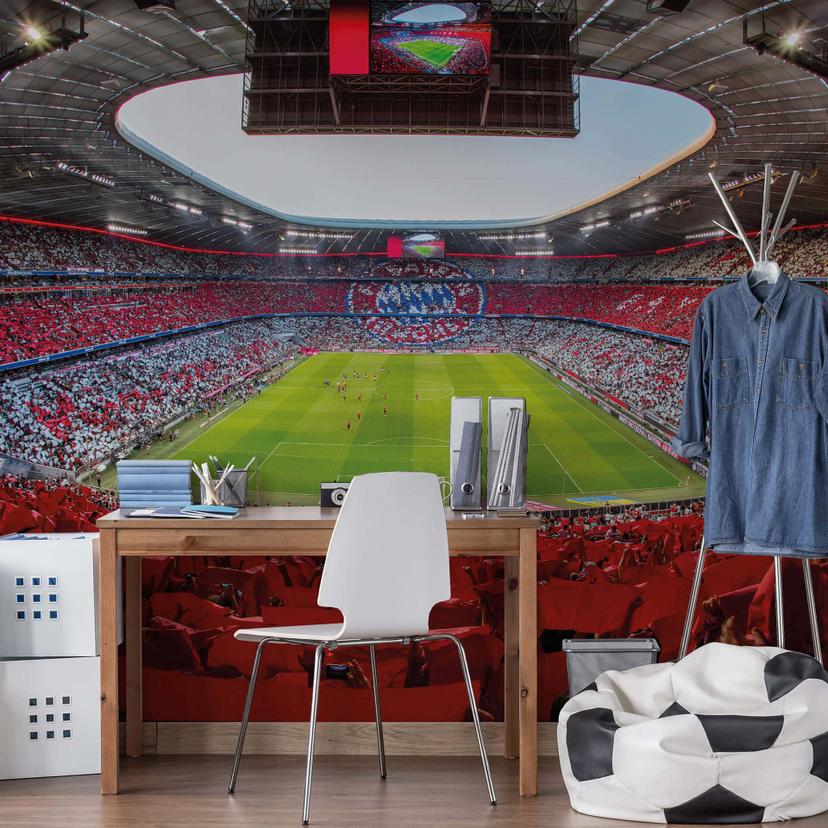 Fototapet - FCB Stadium Red White
